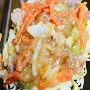 野菜がたっぷり♪五目あんかけ焼きそば